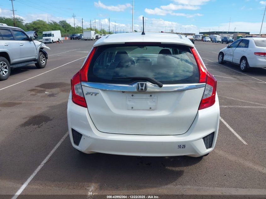 2015 Honda Fit Ex/Ex-L VIN: 3HGGK5H86FM734262 Lot: 43992364