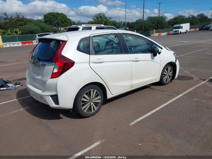 2015 Honda Fit Ex/Ex-L VIN: 3HGGK5H86FM734262 Lot: 43992364