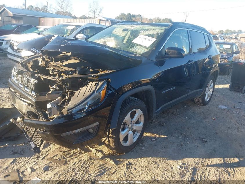 2018 Jeep Compass Latitude 4X4 VIN: 3C4NJDBBXJT246552 Lot: 43992369