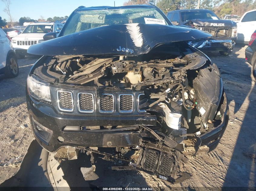 2018 Jeep Compass Latitude 4X4 VIN: 3C4NJDBBXJT246552 Lot: 43992369