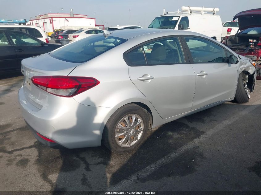2017 Kia Forte Lx VIN: 3KPFK4A72HE031499 Lot: 43992406
