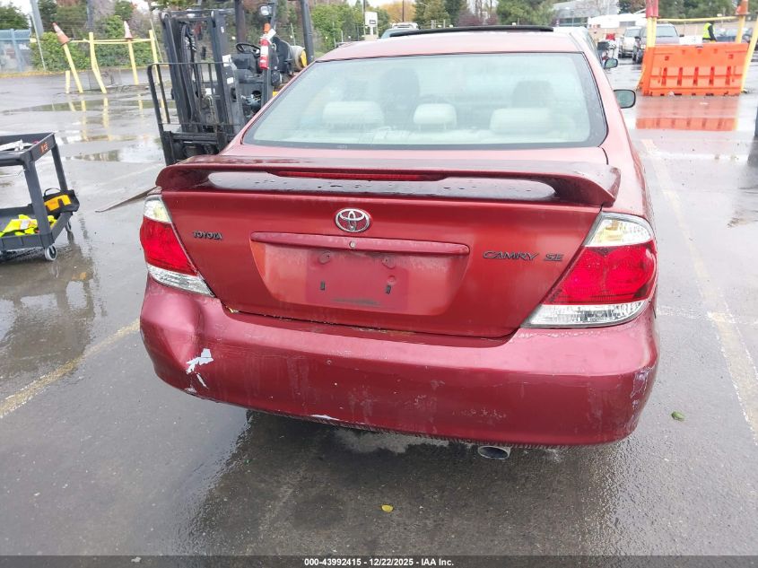 2005 Toyota Camry Se VIN: 4T1BE32K95U420281 Lot: 43992415