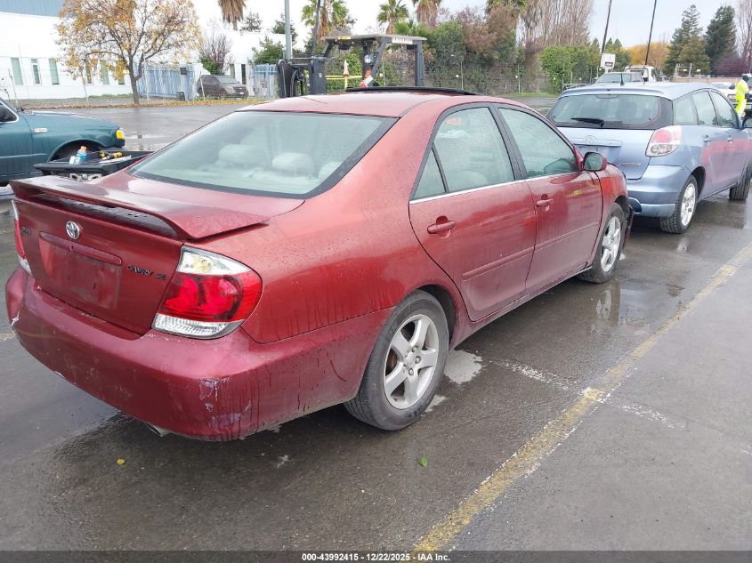2005 Toyota Camry Se VIN: 4T1BE32K95U420281 Lot: 43992415