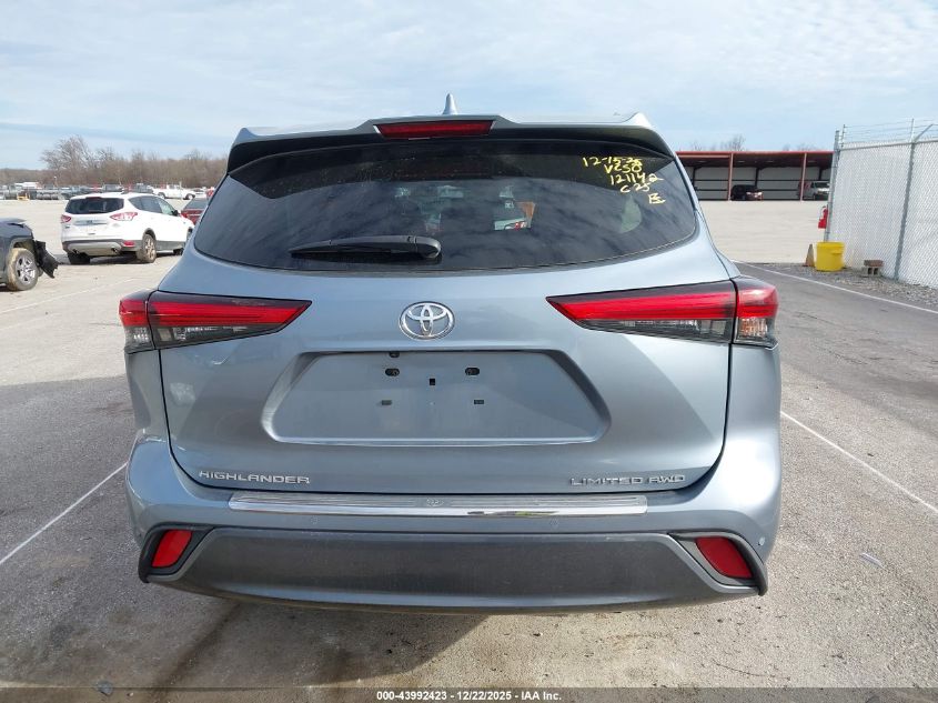 2020 Toyota Highlander Limited VIN: 5TDDZRBH5LS006585 Lot: 43992423