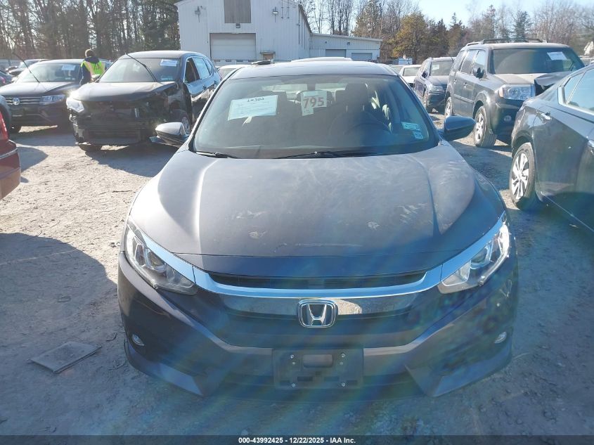 2018 Honda Civic Ex-T VIN: JHMFC1F3XJX012902 Lot: 43992425