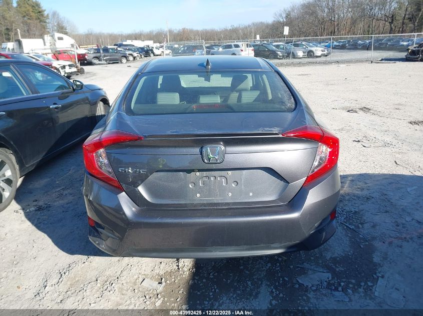 2018 Honda Civic Ex-T VIN: JHMFC1F3XJX012902 Lot: 43992425