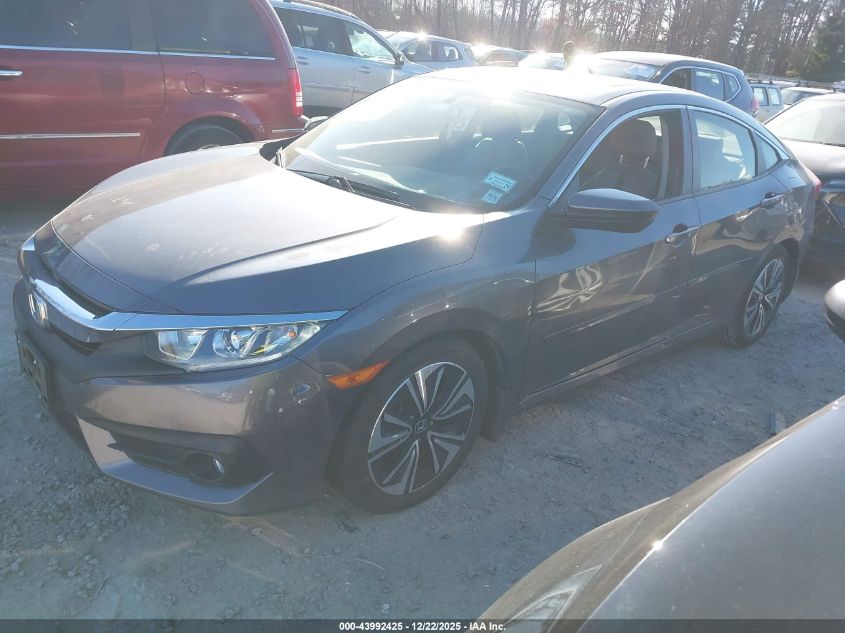 2018 Honda Civic Ex-T VIN: JHMFC1F3XJX012902 Lot: 43992425