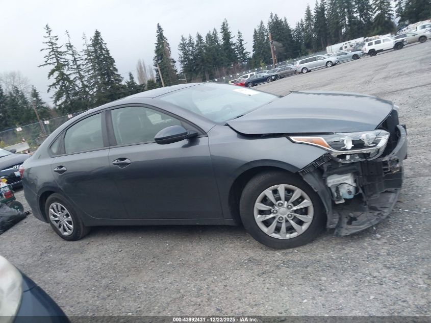 2020 Kia Forte Fe VIN: 3KPF24AD0LE168472 Lot: 43992431