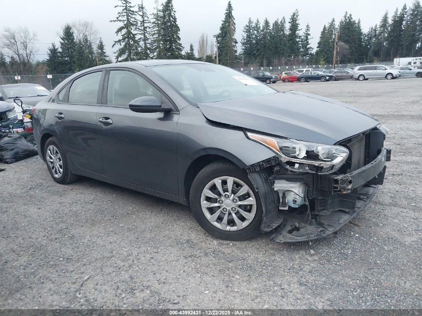 2020 Kia Forte Fe VIN: 3KPF24AD0LE168472 Lot: 43992431
