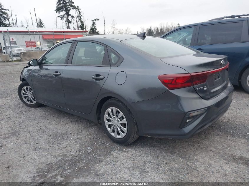 2020 Kia Forte Fe VIN: 3KPF24AD0LE168472 Lot: 43992431