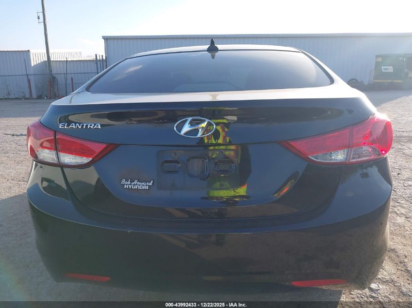 2013 Hyundai Elantra Gls VIN: 5NPDH4AE3DH294384 Lot: 43992433