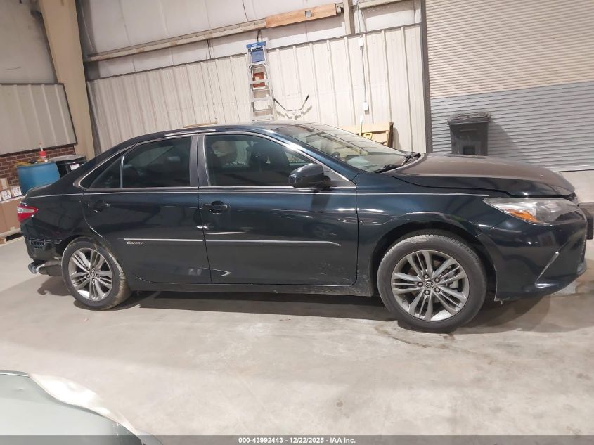 2016 Toyota Camry Se VIN: 4T1BF1FK2GU185818 Lot: 43992443