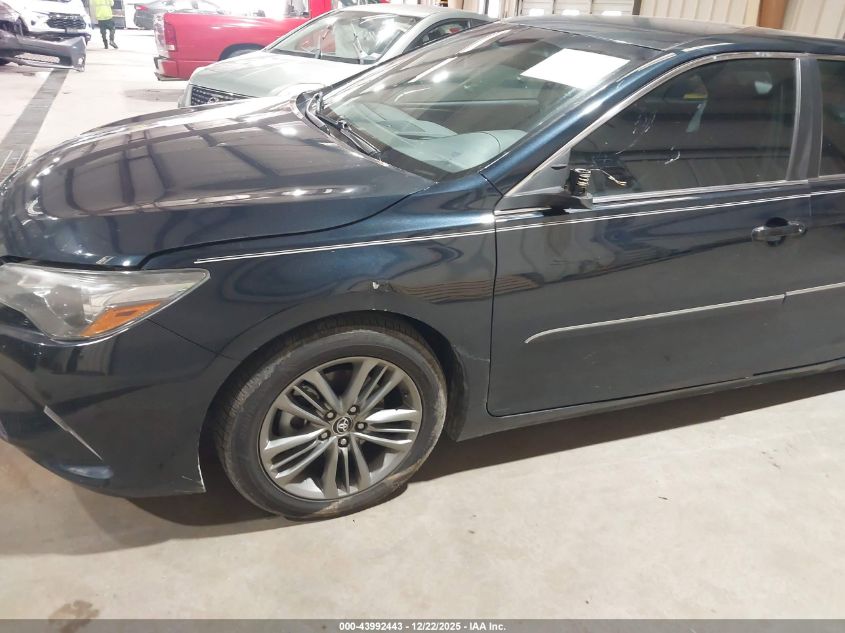 2016 Toyota Camry Se VIN: 4T1BF1FK2GU185818 Lot: 43992443