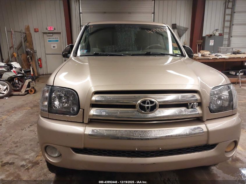 2005 Toyota Tundra Sr5 V8 VIN: 5TBDT44175S466556 Lot: 43992448