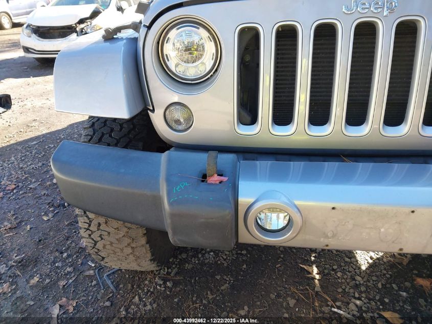 2017 Jeep Wrangler Unlimited Sahara 4X4 VIN: 1C4BJWEGXHL600274 Lot: 43992462