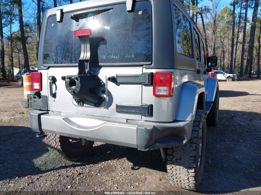 2017 Jeep Wrangler Unlimited Sahara 4X4 VIN: 1C4BJWEGXHL600274 Lot: 43992462