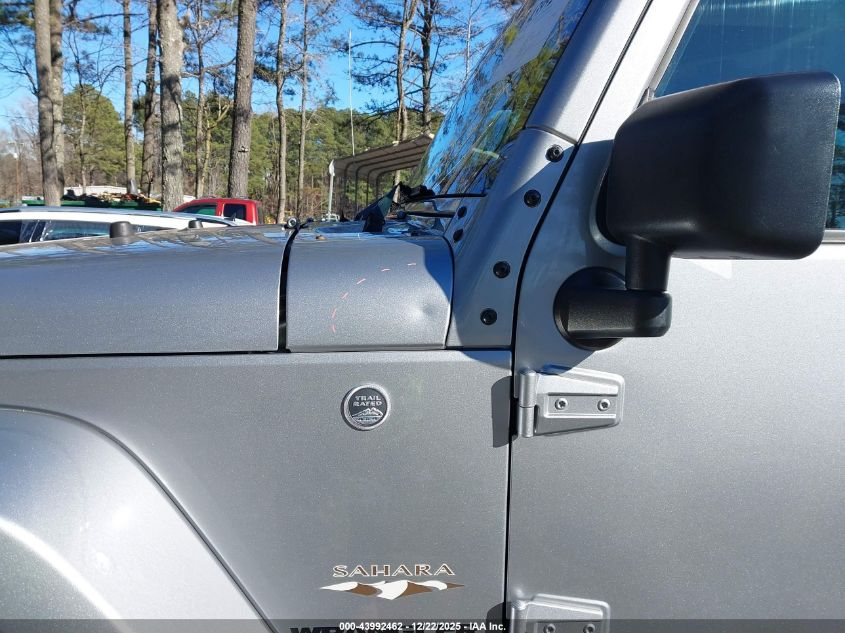 2017 Jeep Wrangler Unlimited Sahara 4X4 VIN: 1C4BJWEGXHL600274 Lot: 43992462