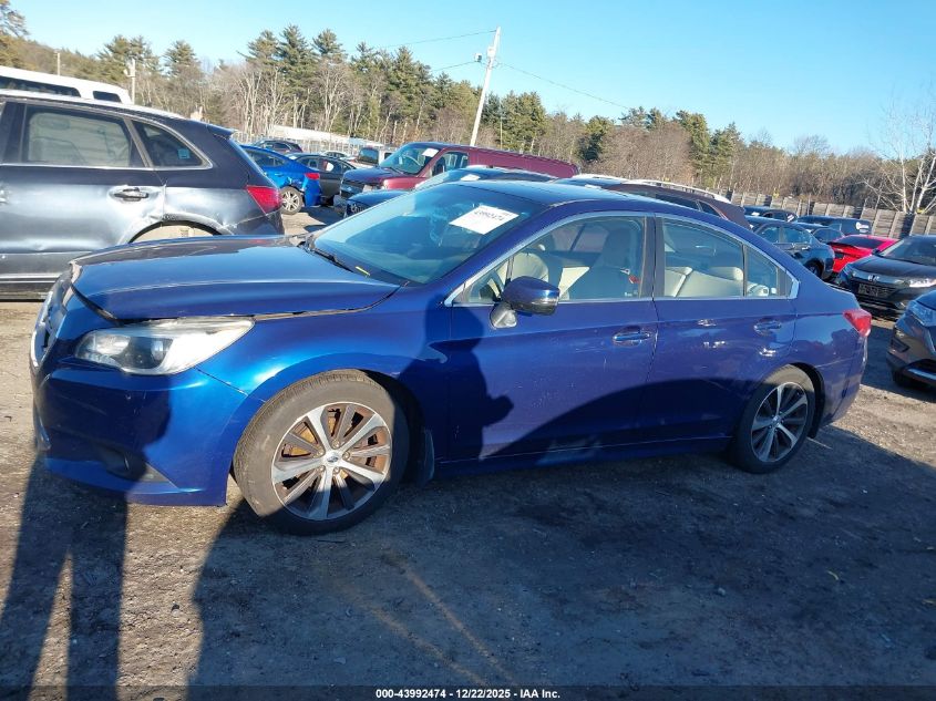 2015 Subaru Legacy 2.5I Limited VIN: 4S3BNBN66F3021591 Lot: 43992474