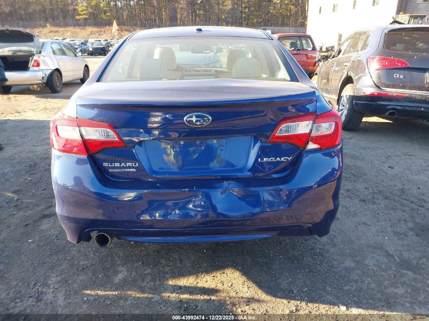2015 Subaru Legacy 2.5I Limited VIN: 4S3BNBN66F3021591 Lot: 43992474