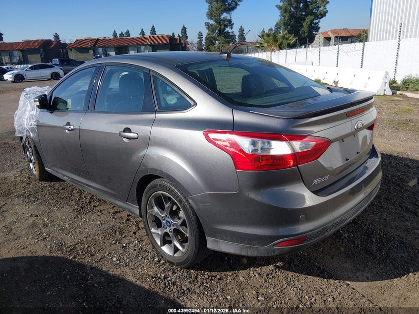Vin: 1fadp3f24el118460, lot: 44488202, ford focus se 20143