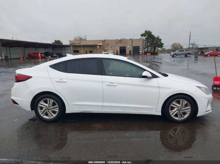 2019 Hyundai Elantra Sel VIN: 5NPD84LF8KH483292 Lot: 43992505