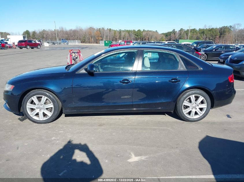 2009 Audi A4 2.0T Premium VIN: WAUJF78K69N060055 Lot: 43992532