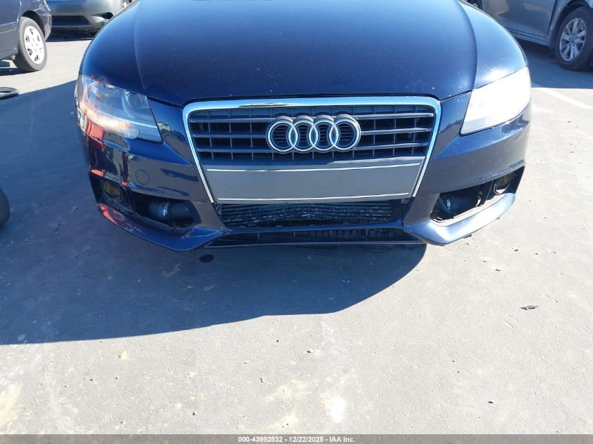 2009 Audi A4 2.0T Premium VIN: WAUJF78K69N060055 Lot: 43992532