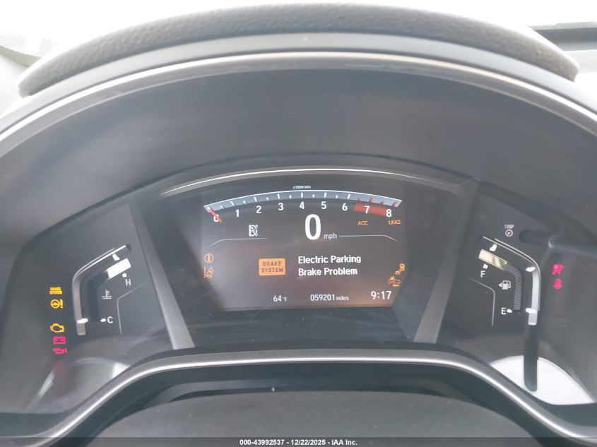 2019 Honda Cr-V Ex VIN: 7FARW1H5XKE030613 Lot: 43992537