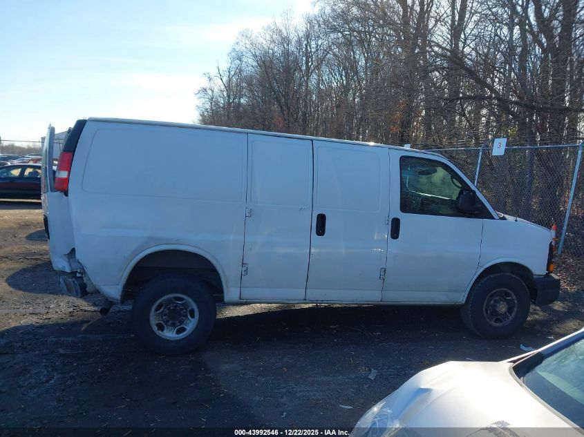 2014 Chevrolet Express 2500 Work Van VIN: 1GCWGFFA2E1144837 Lot: 43992546