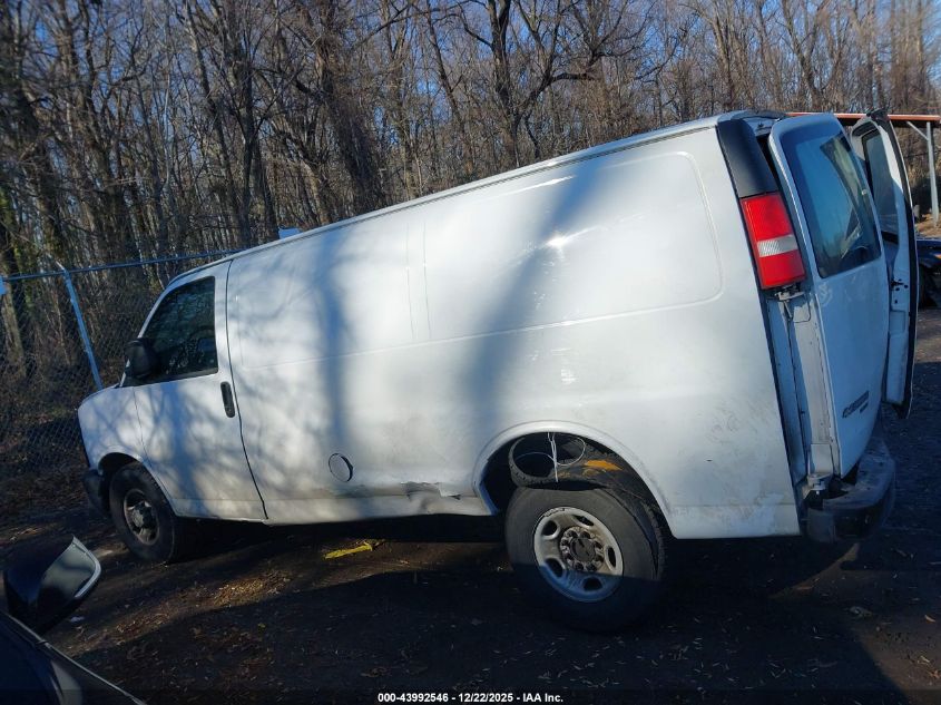 2014 Chevrolet Express 2500 Work Van VIN: 1GCWGFFA2E1144837 Lot: 43992546