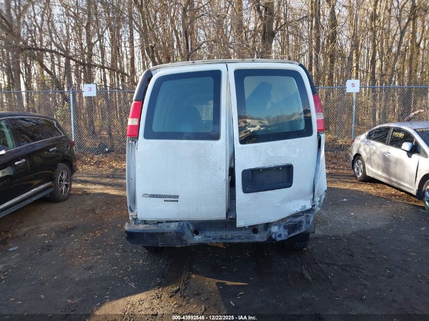 2014 Chevrolet Express 2500 Work Van VIN: 1GCWGFFA2E1144837 Lot: 43992546