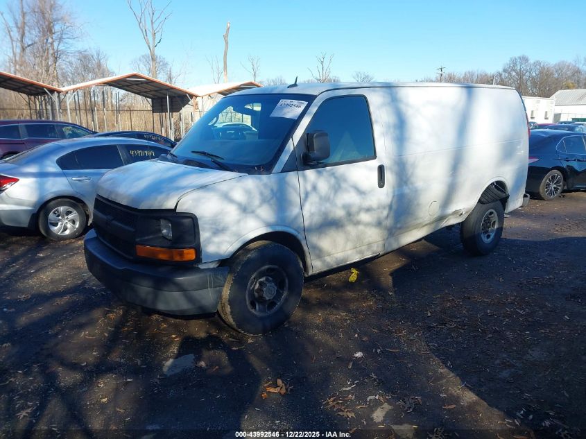 2014 Chevrolet Express 2500 Work Van VIN: 1GCWGFFA2E1144837 Lot: 43992546