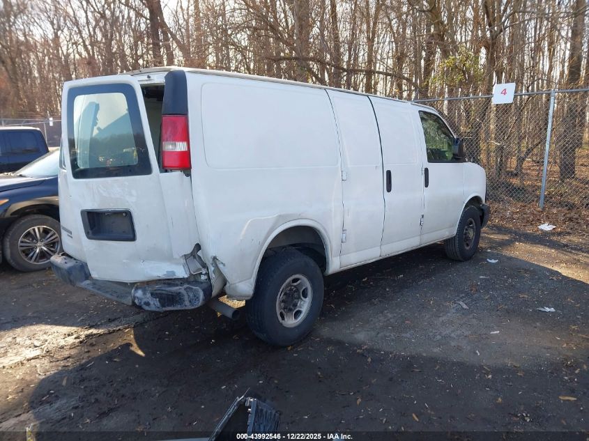 2014 Chevrolet Express 2500 Work Van VIN: 1GCWGFFA2E1144837 Lot: 43992546