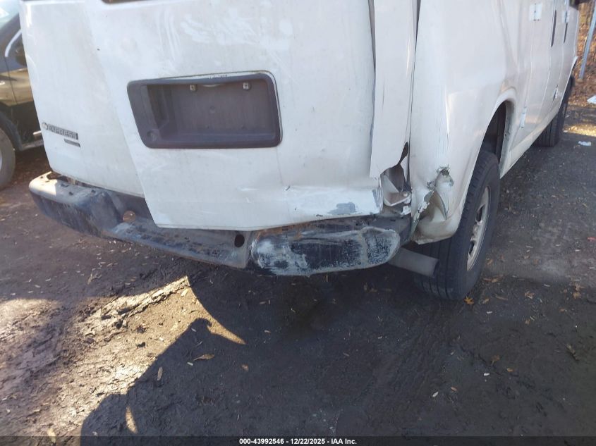 2014 Chevrolet Express 2500 Work Van VIN: 1GCWGFFA2E1144837 Lot: 43992546