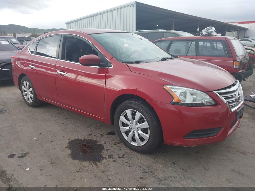 3N1AB7AP5DL762139 2013 Nissan Sentra S auction photo 1