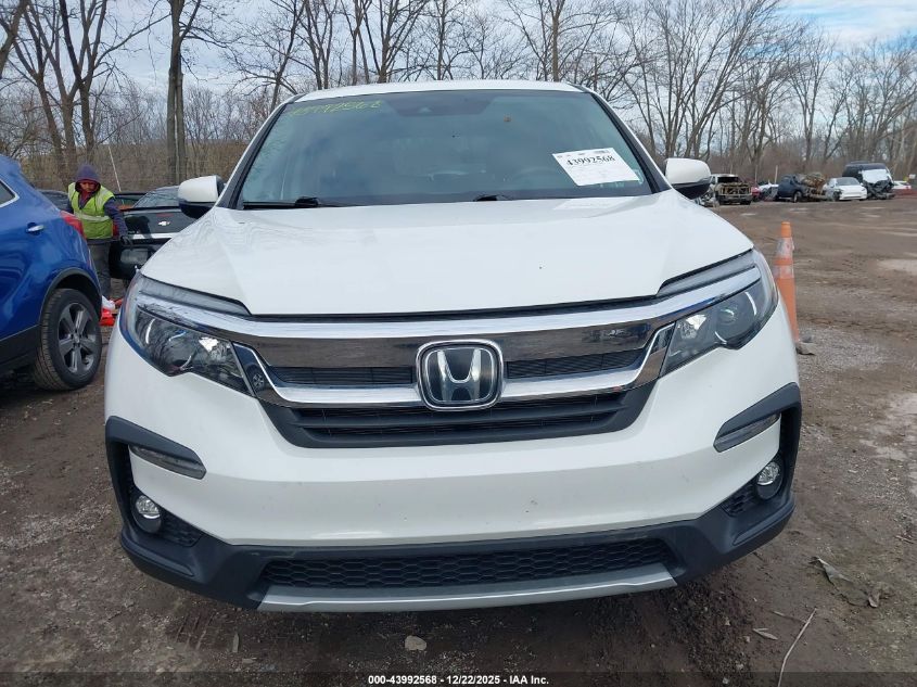 2020 Honda Pilot Awd Ex VIN: 5FNYF6H34LB061490 Lot: 43992568