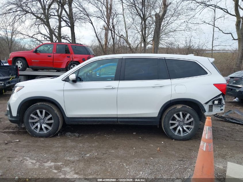 2020 Honda Pilot Awd Ex VIN: 5FNYF6H34LB061490 Lot: 43992568