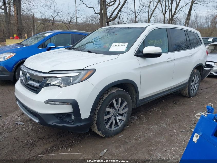 2020 Honda Pilot Awd Ex VIN: 5FNYF6H34LB061490 Lot: 43992568