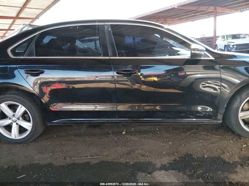 2012 Volkswagen Passat 2.5L Se VIN: 1VWBP7A3XCC027194 Lot: 43992570