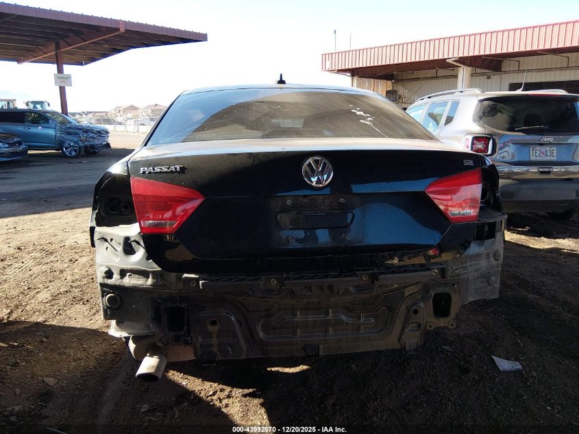 2012 Volkswagen Passat 2.5L Se VIN: 1VWBP7A3XCC027194 Lot: 43992570