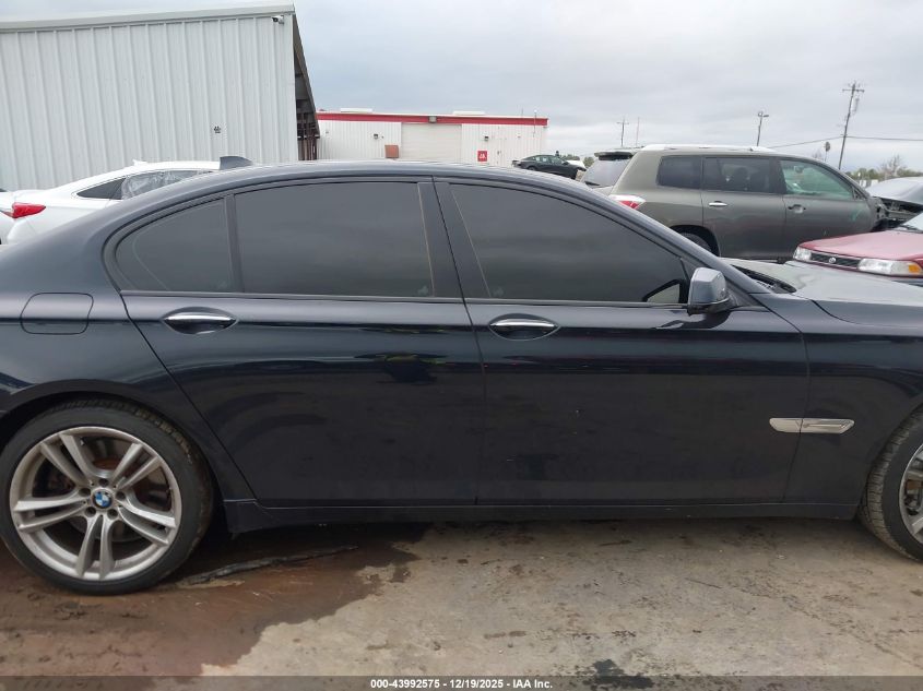 2012 BMW 750I VIN: WBAKA8C50CDX01210 Lot: 43992575