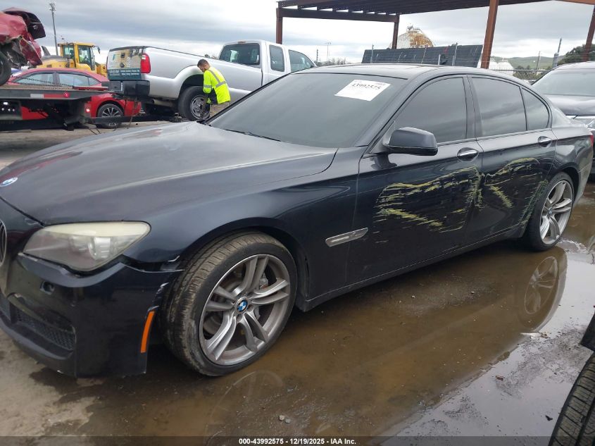 2012 BMW 750I VIN: WBAKA8C50CDX01210 Lot: 43992575