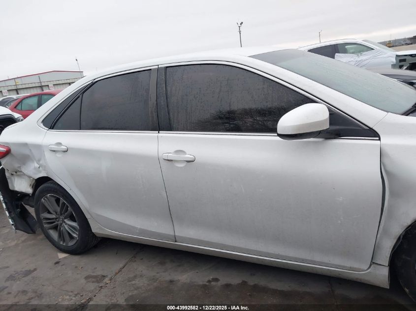 2016 Toyota Camry Se VIN: 4T1BF1FK4GU224974 Lot: 43992582