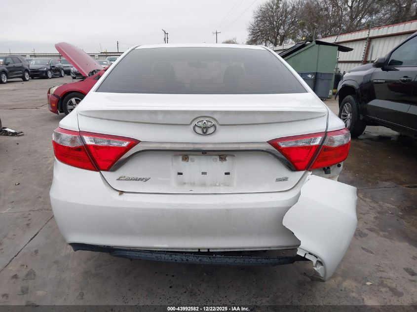 2016 Toyota Camry Se VIN: 4T1BF1FK4GU224974 Lot: 43992582