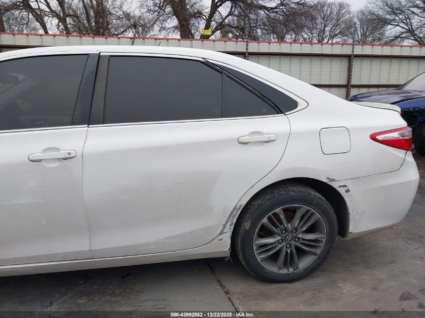 2016 Toyota Camry Se VIN: 4T1BF1FK4GU224974 Lot: 43992582