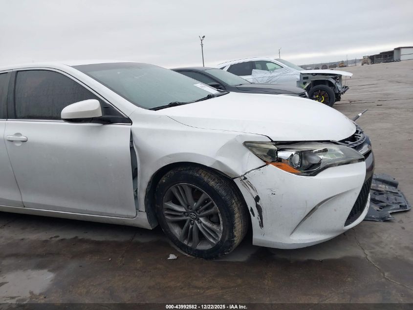 2016 Toyota Camry Se VIN: 4T1BF1FK4GU224974 Lot: 43992582