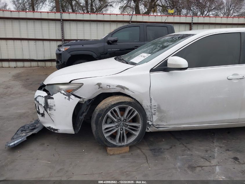 2016 Toyota Camry Se VIN: 4T1BF1FK4GU224974 Lot: 43992582