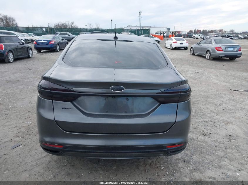 2017 Ford Fusion Se VIN: 3FA6P0H93HR130543 Lot: 43992586