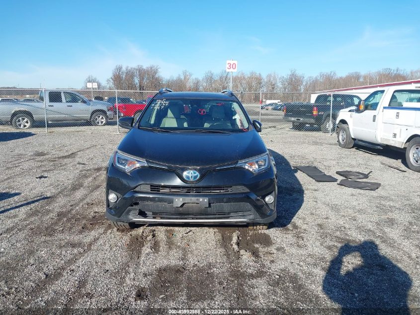 2017 Toyota Rav4 Hybrid Limited VIN: JTMDJREV7HD122544 Lot: 43992588