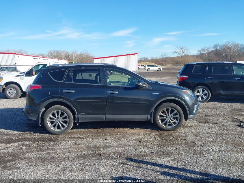 2017 Toyota Rav4 Hybrid Limited VIN: JTMDJREV7HD122544 Lot: 43992588